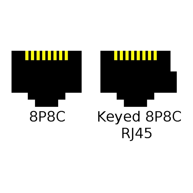 DS-1M6UA-15U HIKVISION RJ45 PLUG FOR CAT6