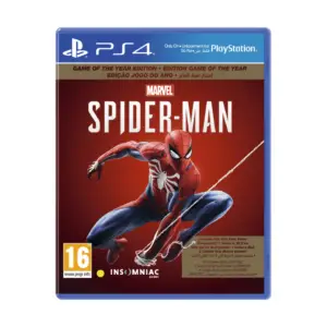SONY-PLAYSTATION 4 GAME/SPIDER MAN.GAME OF THE YEAR