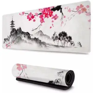 PAD MOUSE PINK CHERRY BLOSSOM SAKURA 70*30 2MM
