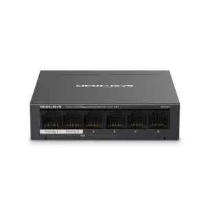 MERCUSYS 6-Port 10/100Mbps Desktop Switch with 4-Port PoE - MS106LP