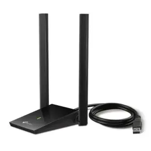 AC1300 Dual Antennas High-Gain Wireless USB Adapter - Archer T4U Plus